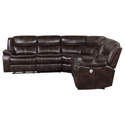 3 PC POWER SECTIONAL - 610190P - Bien Home Furniture &amp; Electronics