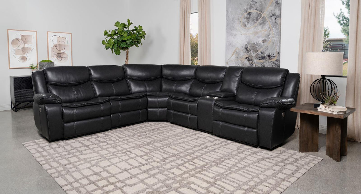 3 PC POWER SECTIONAL - 610200P - Bien Home Furniture &amp; Electronics