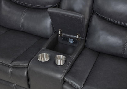 3 PC POWER SECTIONAL - 610200P - Bien Home Furniture &amp; Electronics