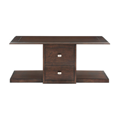 3500-30 Cocktail Table with two Benches - 3500-30 - Bien Home Furniture &amp; Electronics