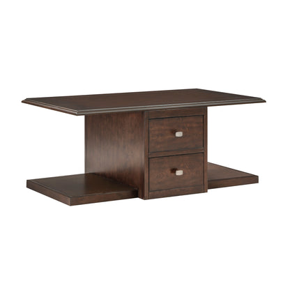 3500-30 Cocktail Table with two Benches - 3500-30 - Bien Home Furniture &amp; Electronics