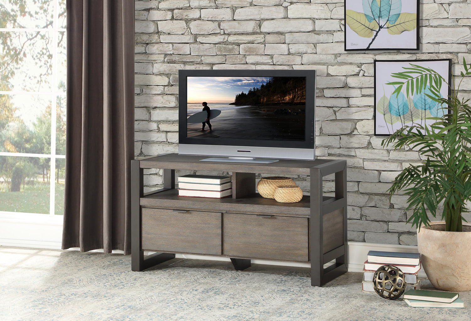 4550-40T TV Stand - 4550-40T - Bien Home Furniture &amp; Electronics
