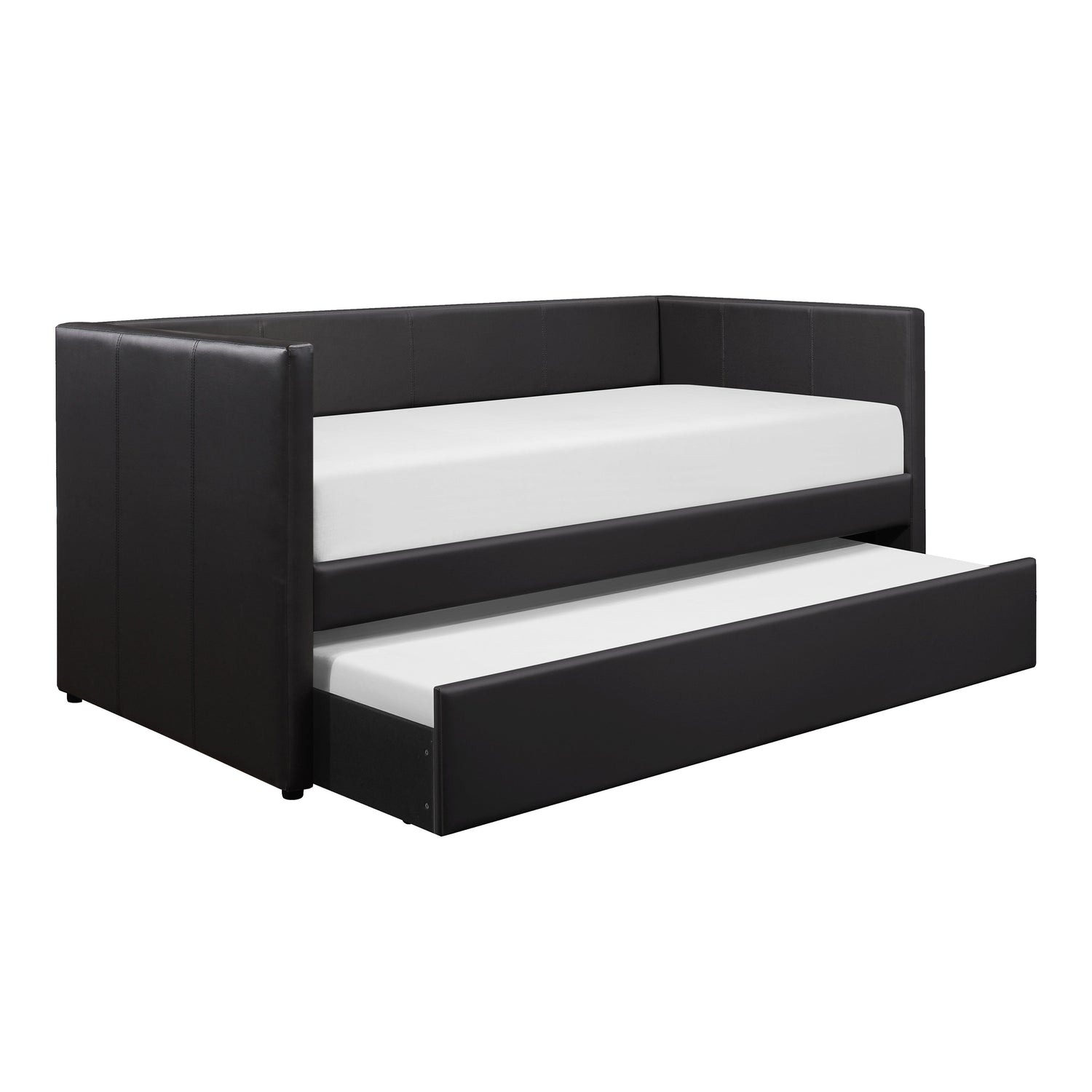 4949BK* (2) Daybed with Trundle - 4949BK* - Bien Home Furniture &amp; Electronics