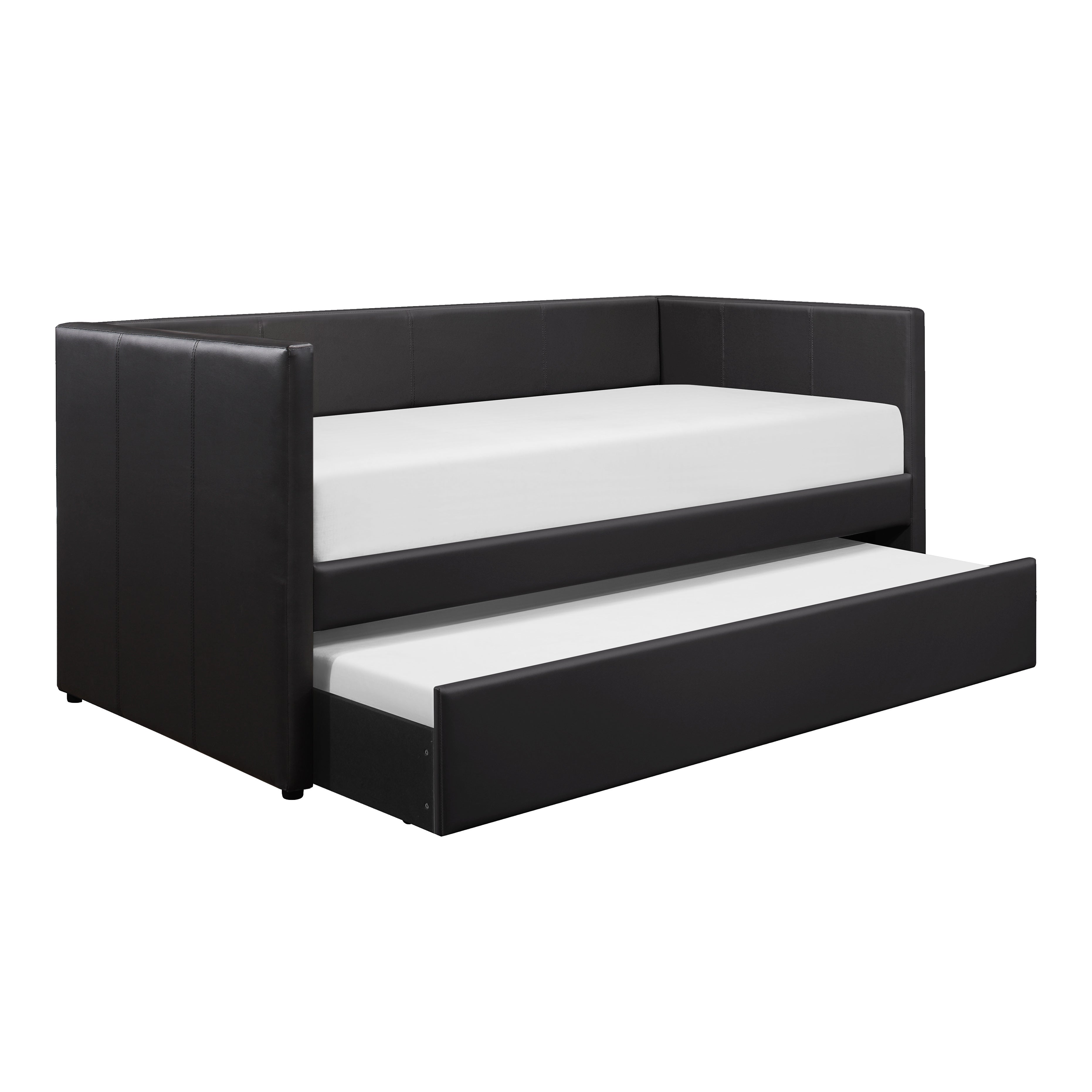 4949BK* (2) Daybed with Trundle - 4949BK* - Bien Home Furniture &amp; Electronics