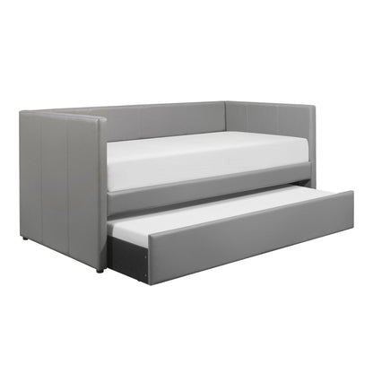 4949GY* (2) Daybed with Trundle - 4949GY* - Bien Home Furniture &amp; Electronics