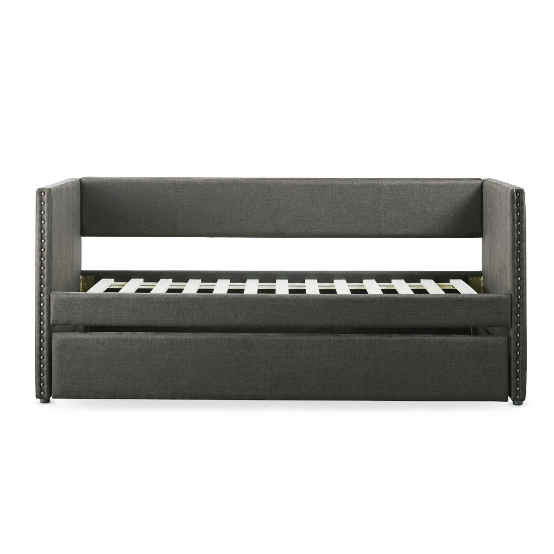 4969GY* (2) Daybed with Trundle - 4969GY* - Bien Home Furniture &amp; Electronics