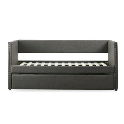 4969GY* (2) Daybed with Trundle - 4969GY* - Bien Home Furniture &amp; Electronics