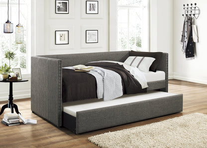 4969GY* (2) Daybed with Trundle - 4969GY* - Bien Home Furniture &amp; Electronics