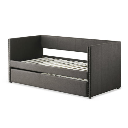 4969GY* (2) Daybed with Trundle - 4969GY* - Bien Home Furniture &amp; Electronics