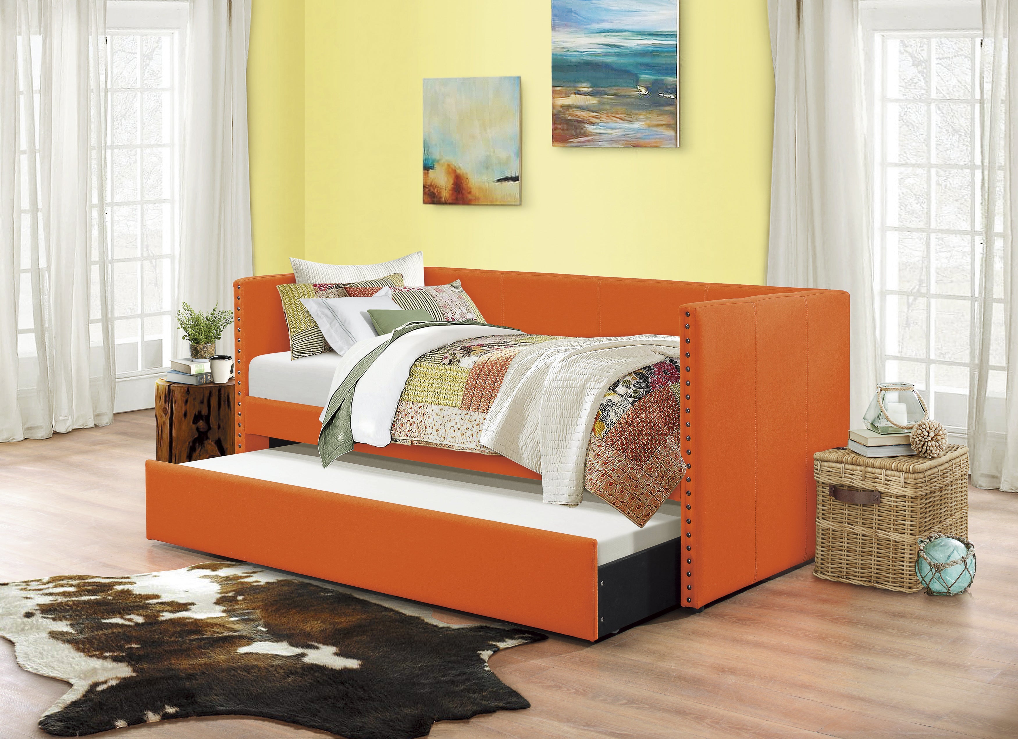 4969RN* (2) Daybed with Trundle - 4969RN* - Bien Home Furniture &amp; Electronics