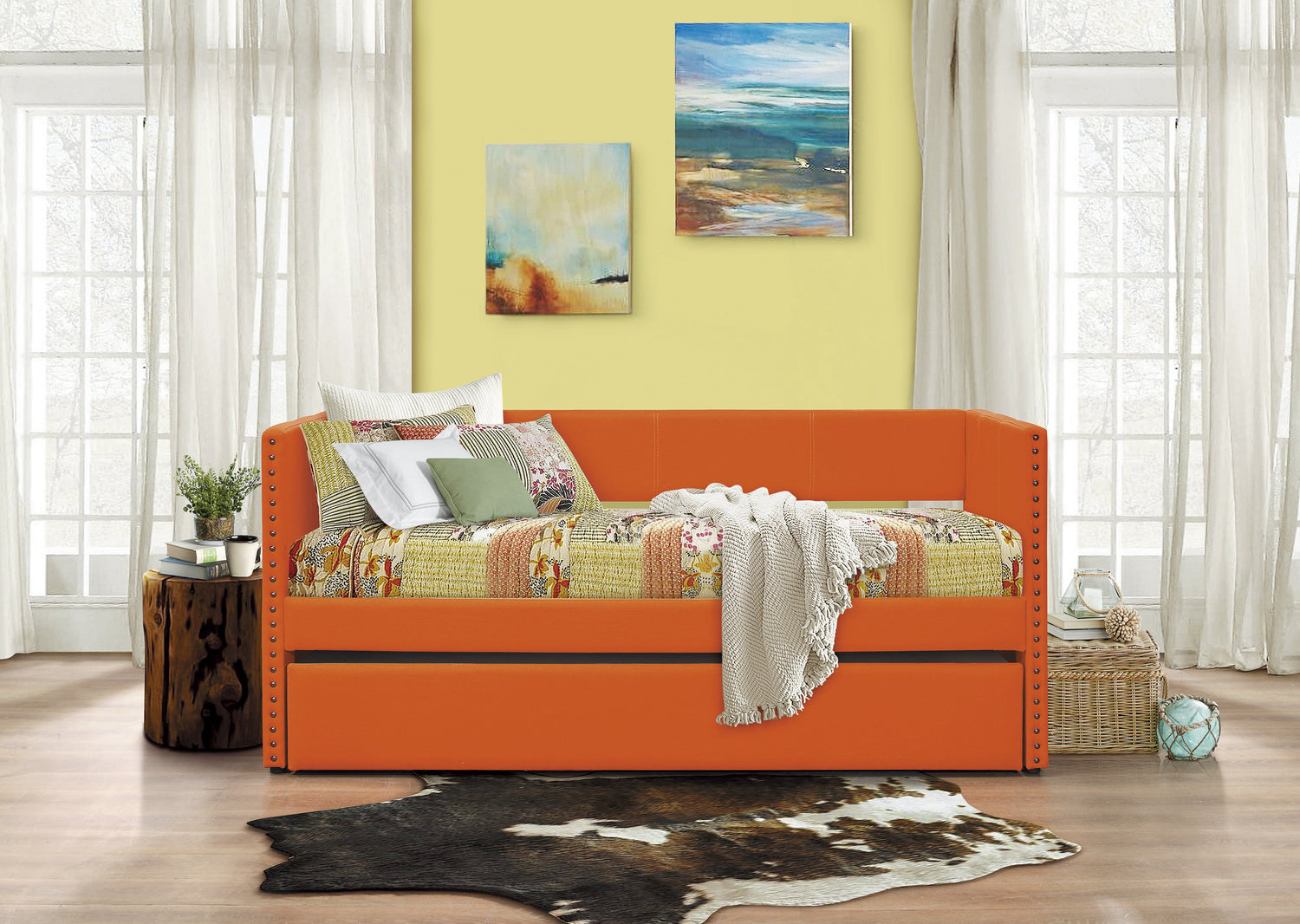 4969RN* (2) Daybed with Trundle - 4969RN* - Bien Home Furniture &amp; Electronics