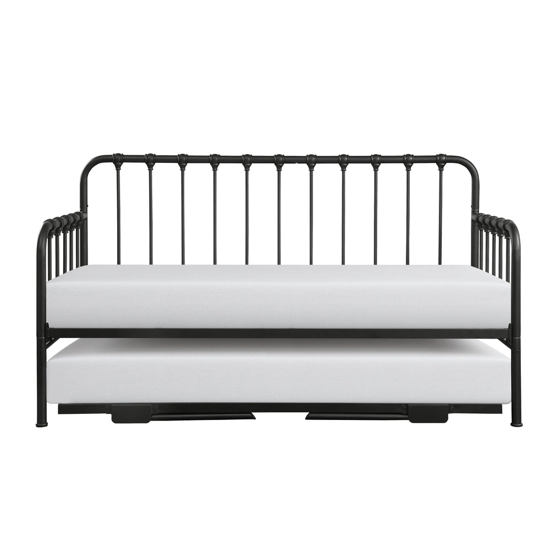 4983MBK-NT DAYBED WITH LIFT-UP TRUNDLE, BLACK, 3A - 4983MBK-NT - Bien Home Furniture &amp; Electronics