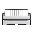 4983MBK-NT DAYBED WITH LIFT-UP TRUNDLE, BLACK, 3A - 4983MBK-NT - Bien Home Furniture & Electronics
