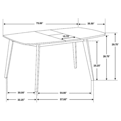 5 PC DINING SET - 106591-S5K - Bien Home Furniture &amp; Electronics