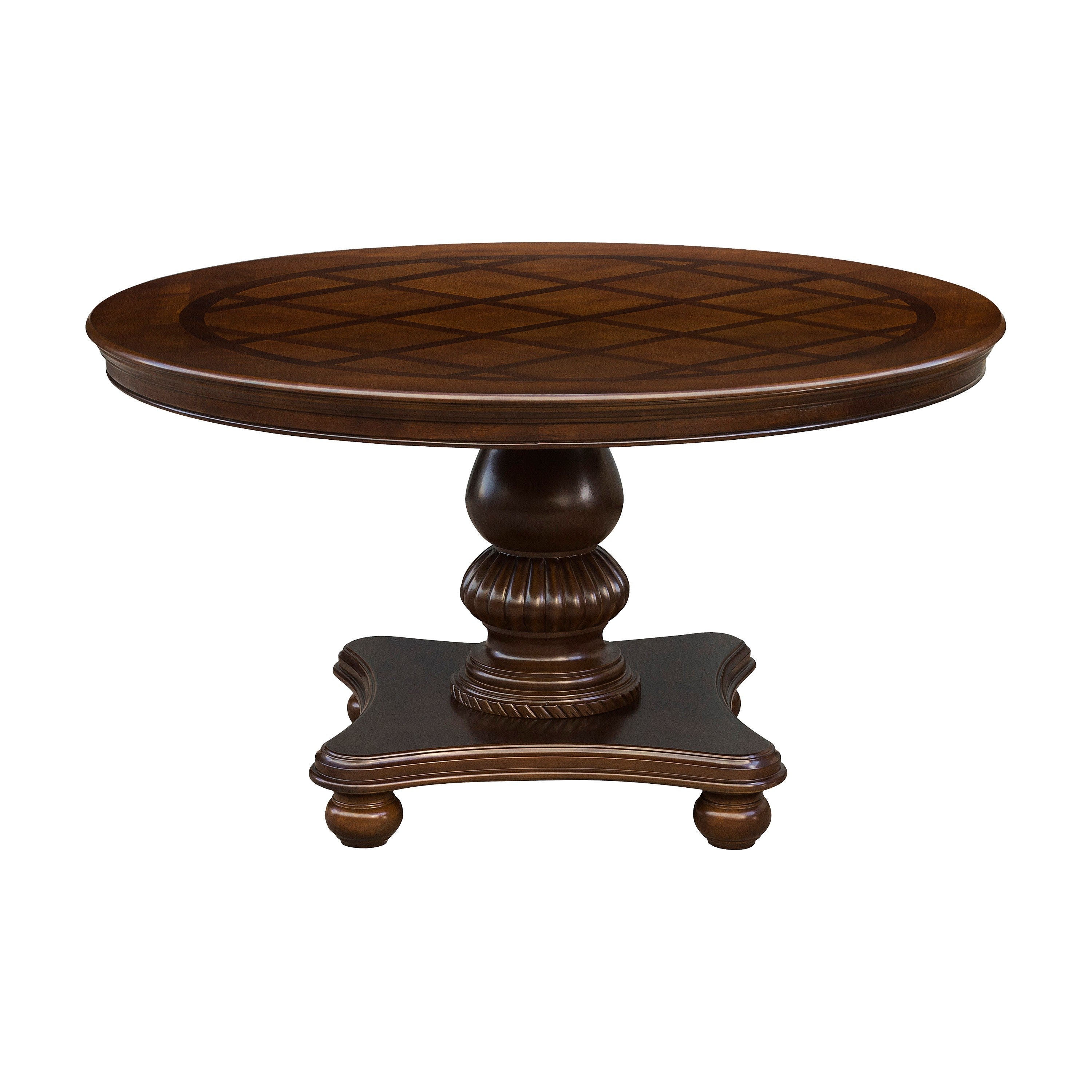 5473-54* (2)Round Dining Table - 5473-54* - Bien Home Furniture &amp; Electronics
