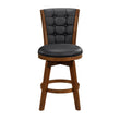 5505-24BKS Swivel Counter Height Chair, Set of 2 - 5505-24BKS - Bien Home Furniture & Electronics