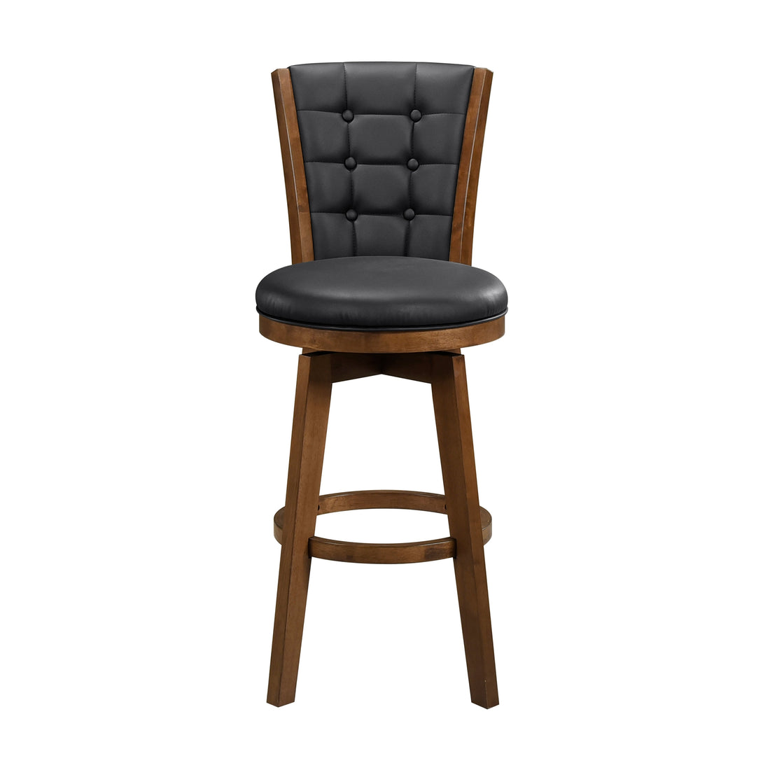 5505-29BKS Swivel Pub Height Chair, Set of 2 - 5505-29BKS - Bien Home Furniture &amp; Electronics