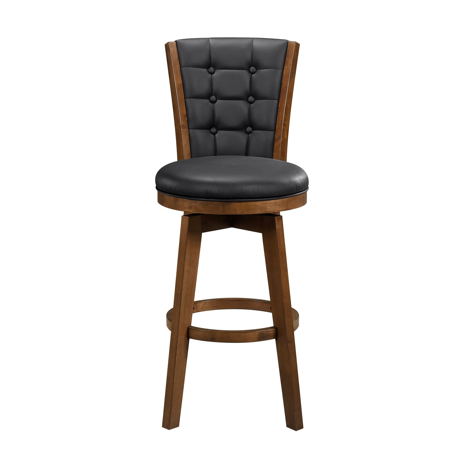5505-29BKS Swivel Pub Height Chair, Set of 2 - 5505-29BKS - Bien Home Furniture &amp; Electronics