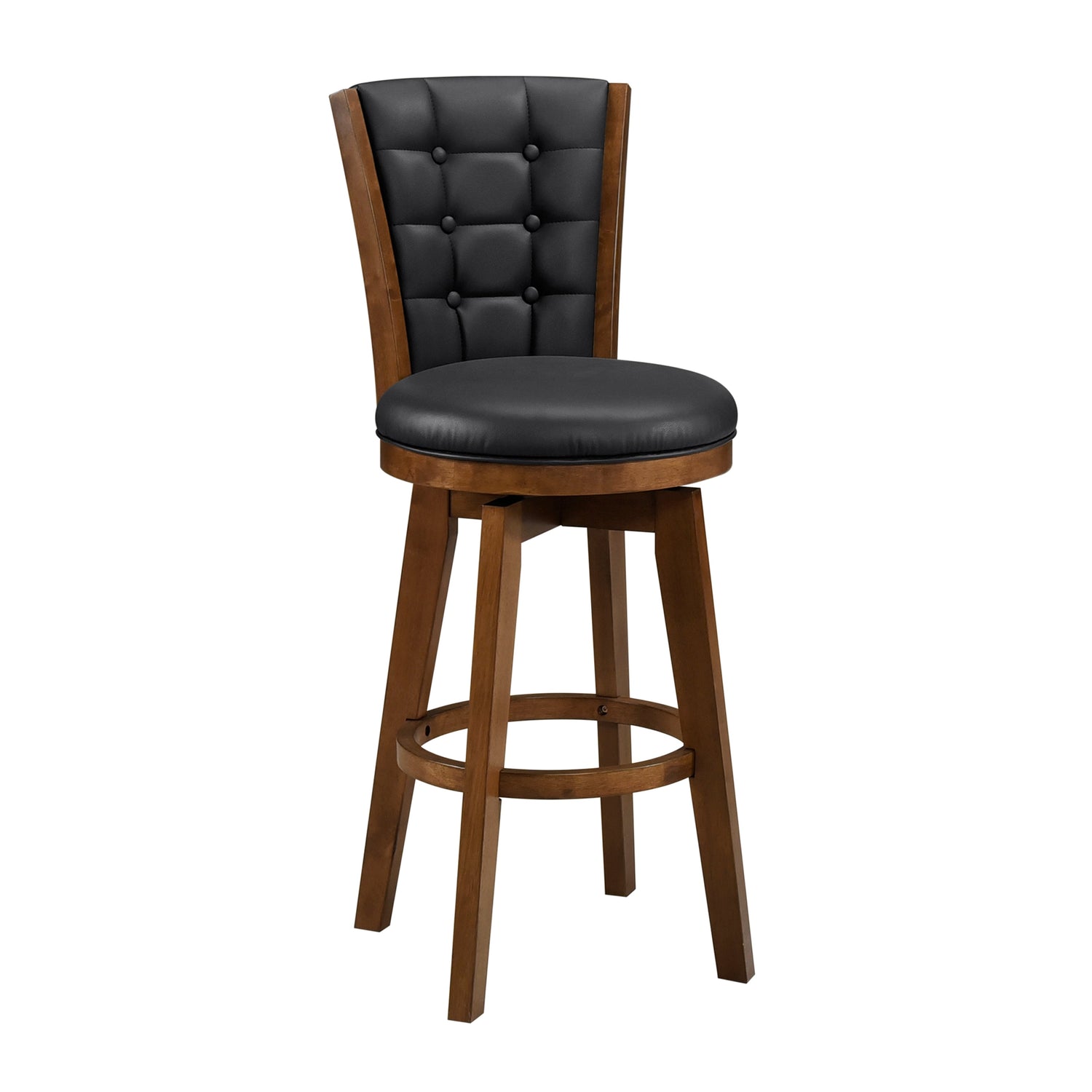 5505-29BKS Swivel Pub Height Chair, Set of 2 - 5505-29BKS - Bien Home Furniture &amp; Electronics