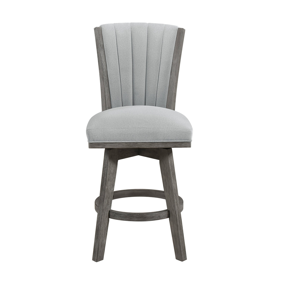 5507-24GYS Swivel Counter Height Chair, Set of 2 - 5507-24GYS - Bien Home Furniture &amp; Electronics