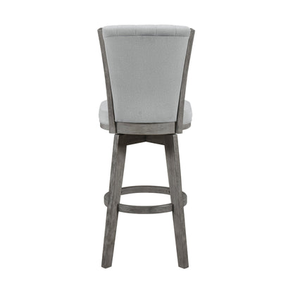 5507-29GYS Swivel Pub Height Chair, Set of 2 - 5507-29GYS - Bien Home Furniture &amp; Electronics