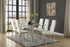 5538W* (2)Dining Table, Glass Top - 5538W* - Bien Home Furniture & Electronics