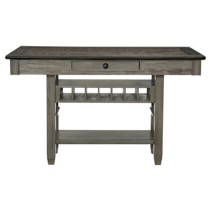 5627GY-36* (2) Counter Height Table - 5627GY-36* - Bien Home Furniture &amp; Electronics