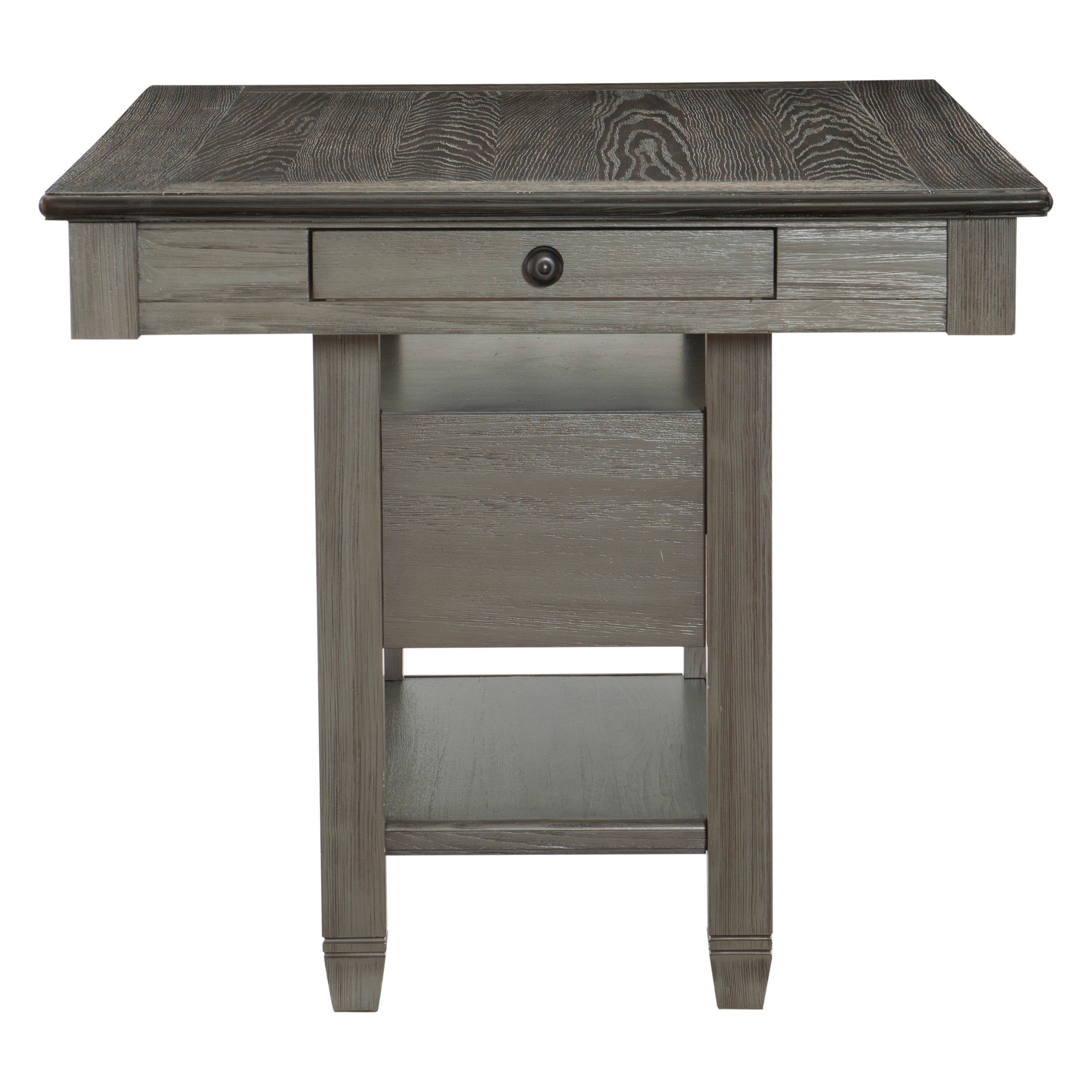 5627GY-36* (2) Counter Height Table - 5627GY-36* - Bien Home Furniture &amp; Electronics