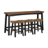 5687BTT-364P 4-Piece Pack Counter Height Set - 5687BTT-364P - Bien Home Furniture & Electronics