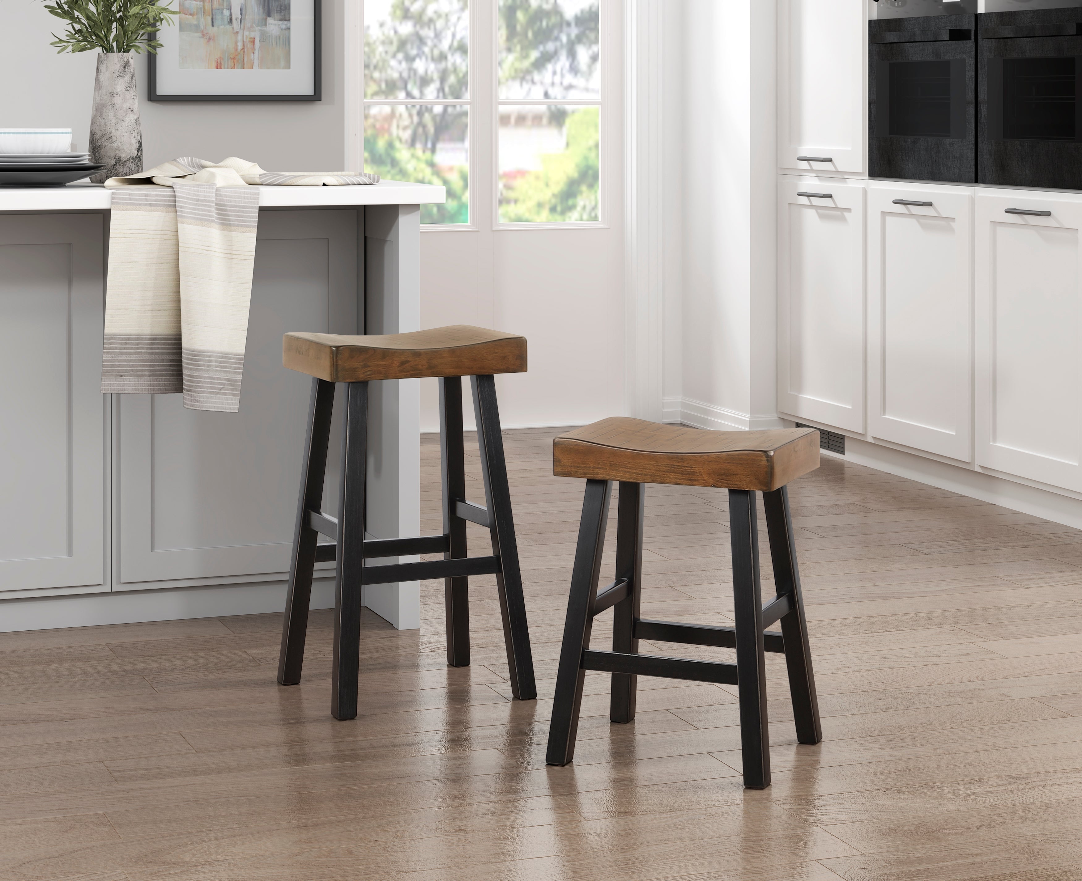 5687BTT-364P 4-Piece Pack Counter Height Set - 5687BTT-364P - Bien Home Furniture &amp; Electronics