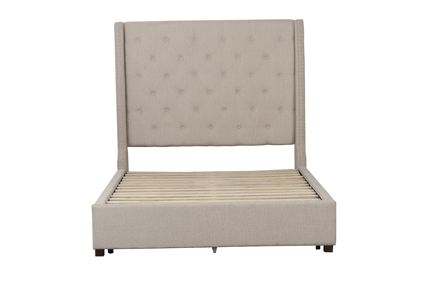 5877BE-1* (2)Queen Platform Bed - 5877BE-1* - Bien Home Furniture &amp; Electronics