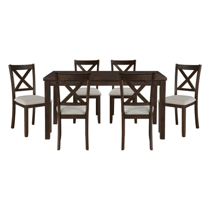 5905 7-Piece Pack Dinette Set - 5905 - Bien Home Furniture &amp; Electronics