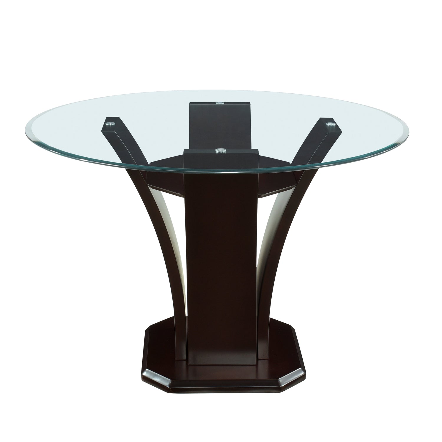 710-36RD* (3)Round Counter Height Table, Glass Top - 710-36RD* - Bien Home Furniture &amp; Electronics