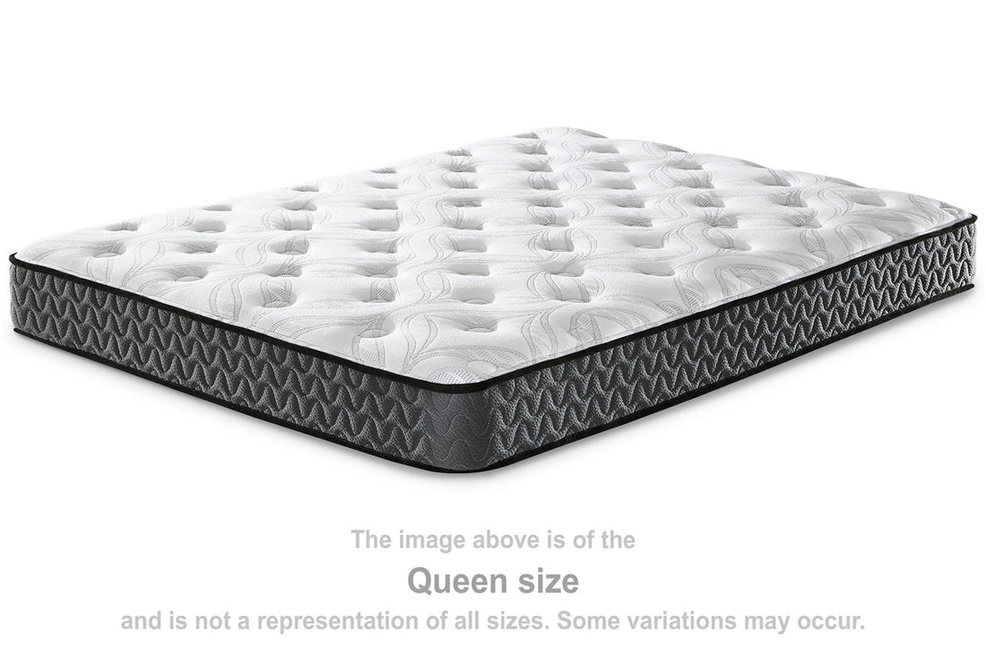 8 Inch Bonnell Hybrid White King Mattress - M58741 - Bien Home Furniture & Electronics