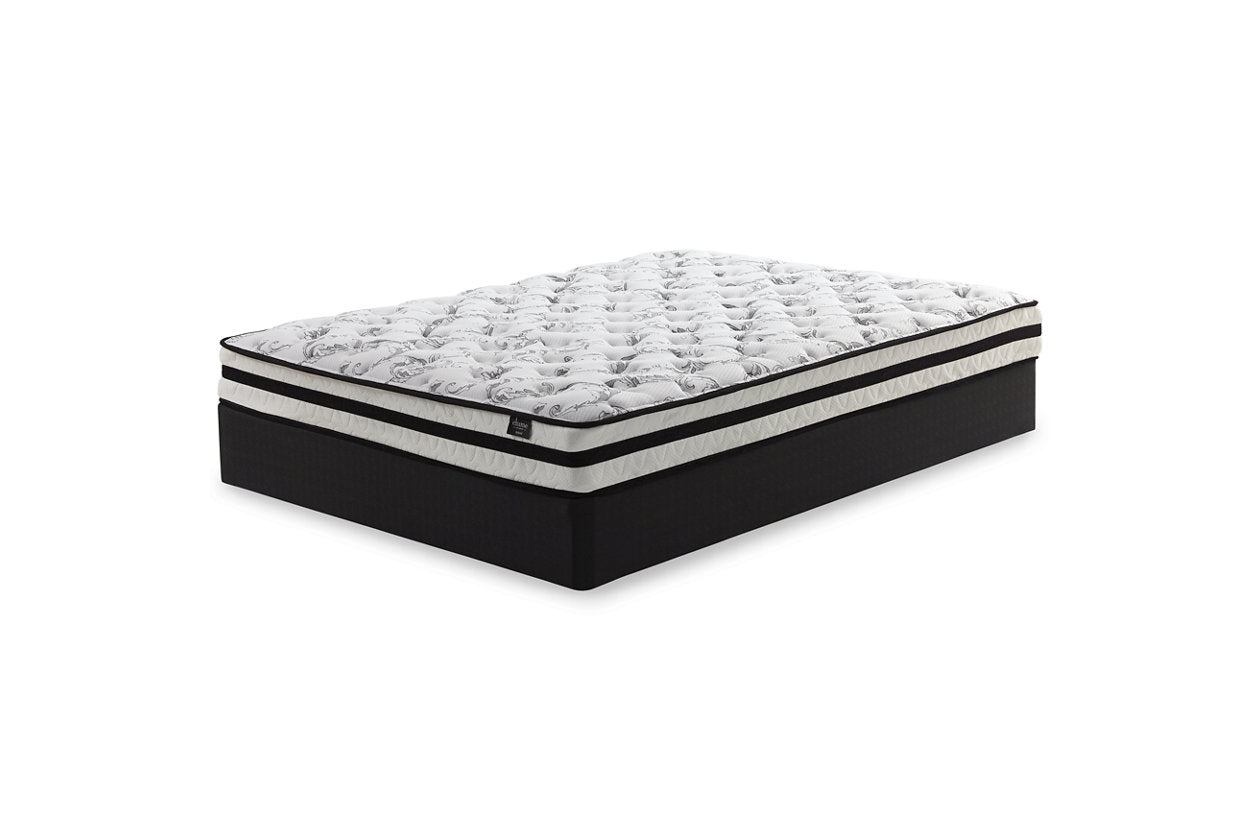 8 Inch Chime Innerspring White Full Mattress in a Box - M69521 - Bien Home Furniture &amp; Electronics