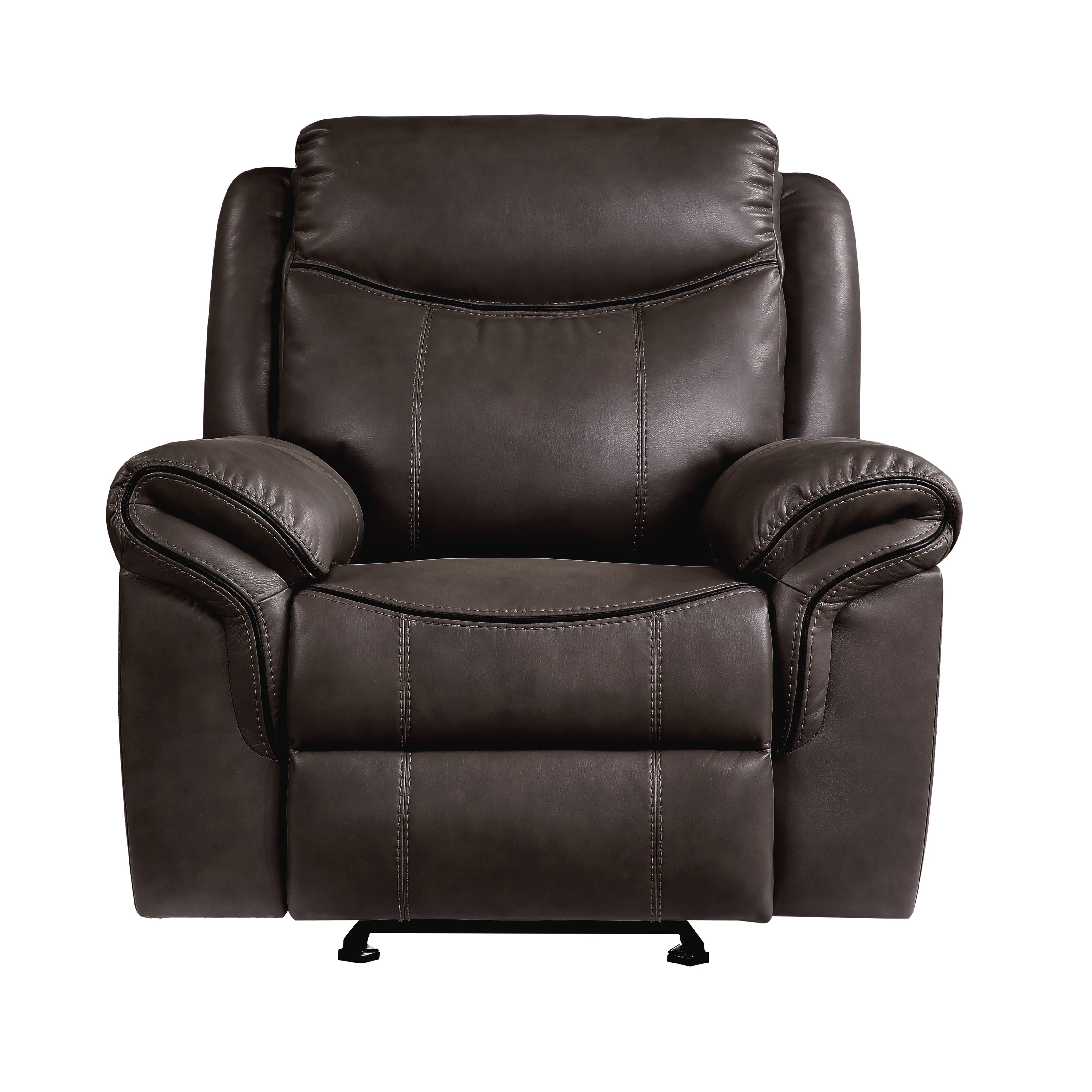 8206BRW-1 Glider Reclining Chair - 8206BRW-1 - Bien Home Furniture &amp; Electronics