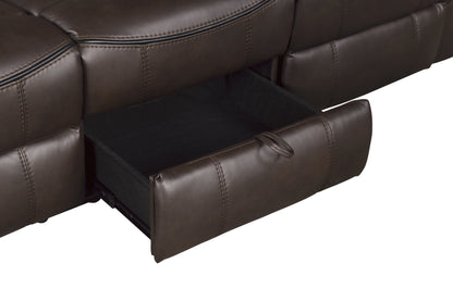 8206BRW*2 2pc Set: Sofa, Love - 8206BRW*2 - Bien Home Furniture &amp; Electronics