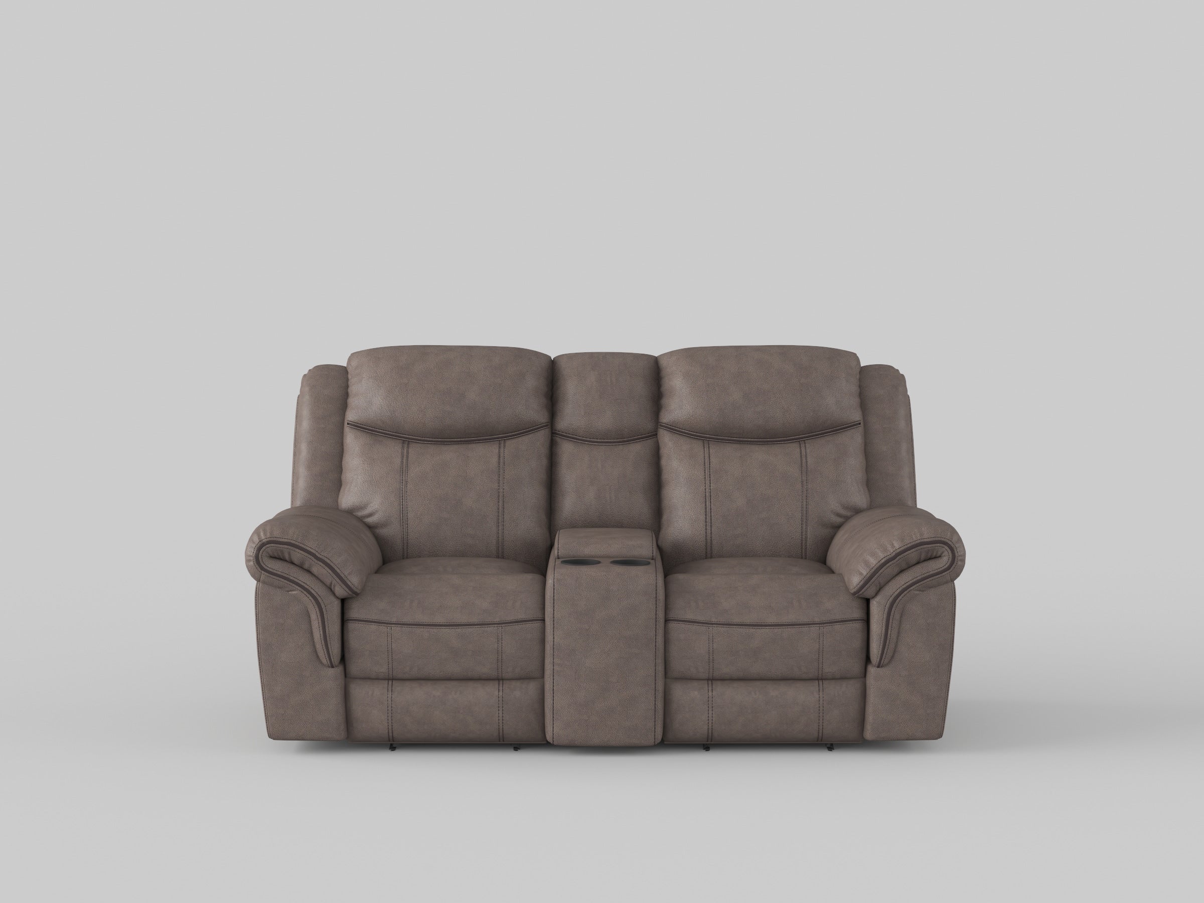 8206BRW*2 2pc Set: Sofa, Love - 8206BRW*2 - Bien Home Furniture &amp; Electronics