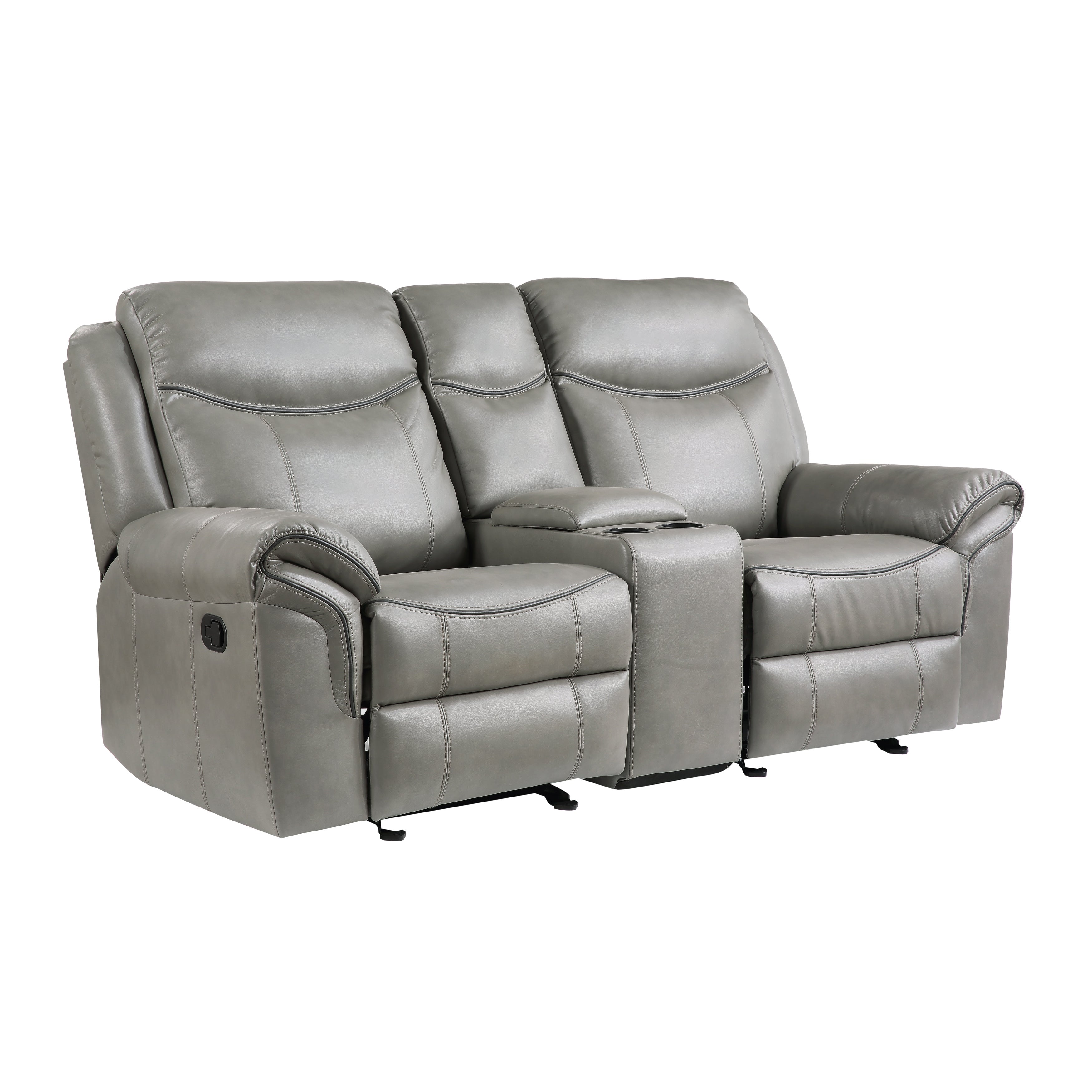 8206GRY*2 2pc Set: Sofa, Love - 8206GRY*2 - Bien Home Furniture &amp; Electronics