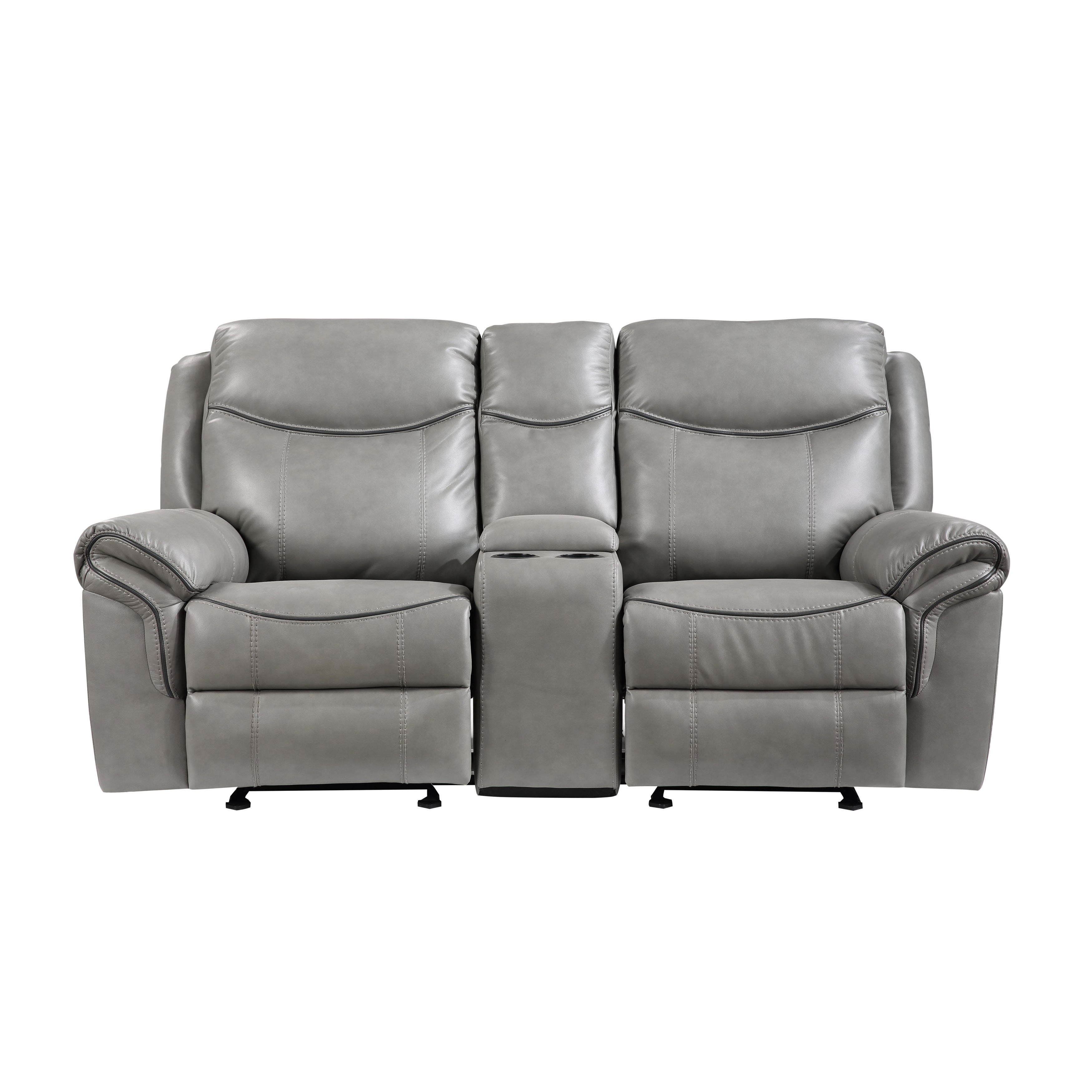 8206GRY*2 2pc Set: Sofa, Love - 8206GRY*2 - Bien Home Furniture &amp; Electronics