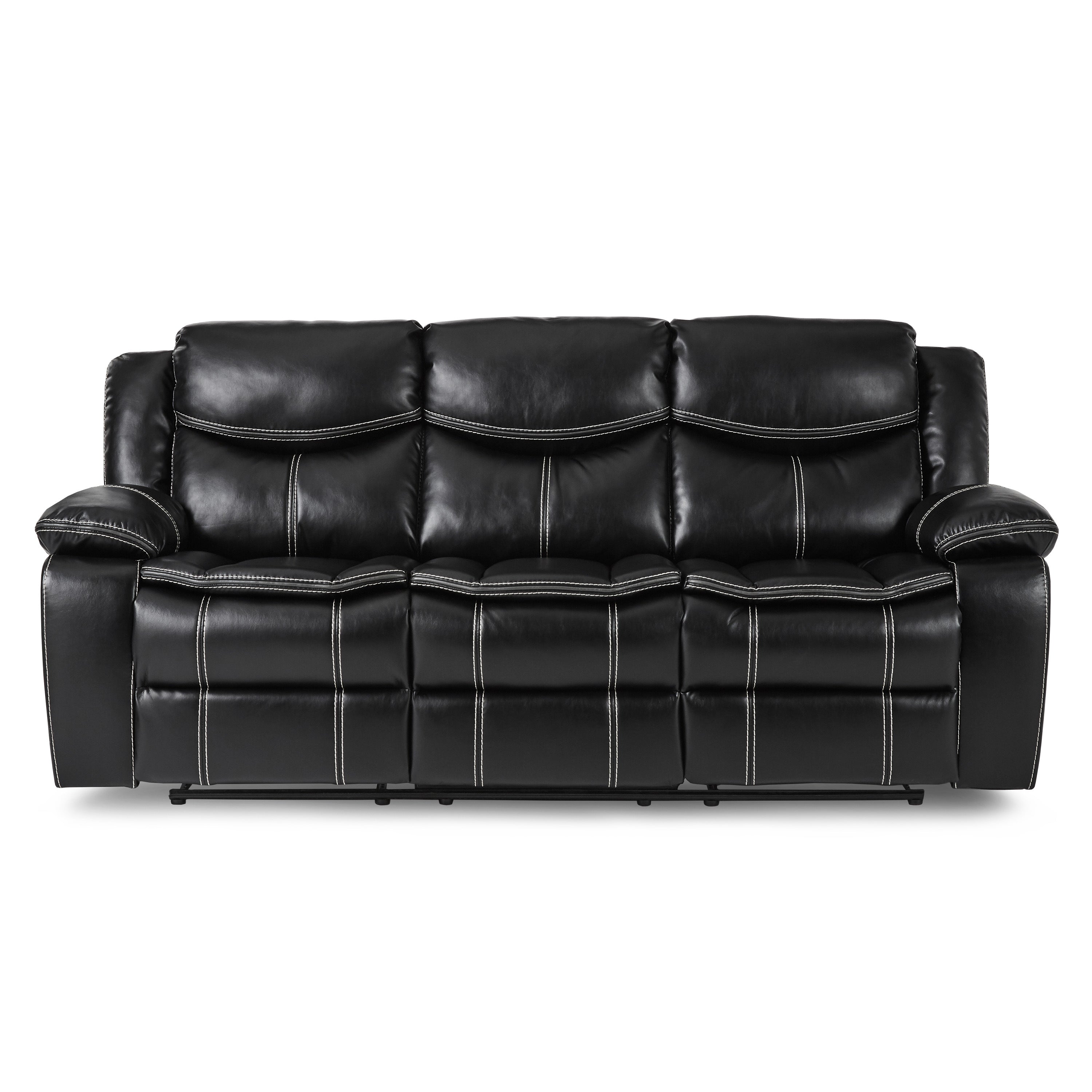 8230BLK*2 2pc Set: Sofa, Love - 8230BLK*2 - Bien Home Furniture &amp; Electronics