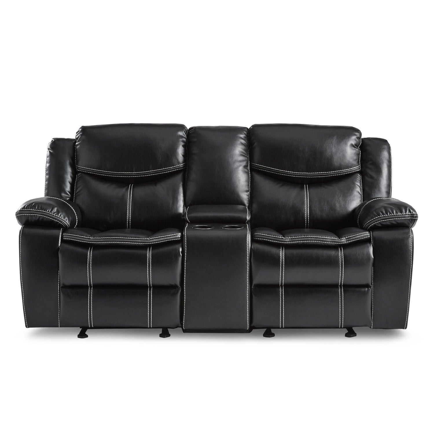 8230BLK*2 2pc Set: Sofa, Love - 8230BLK*2 - Bien Home Furniture &amp; Electronics
