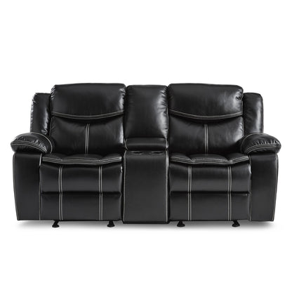 8230BLK*2 2pc Set: Sofa, Love - 8230BLK*2 - Bien Home Furniture &amp; Electronics