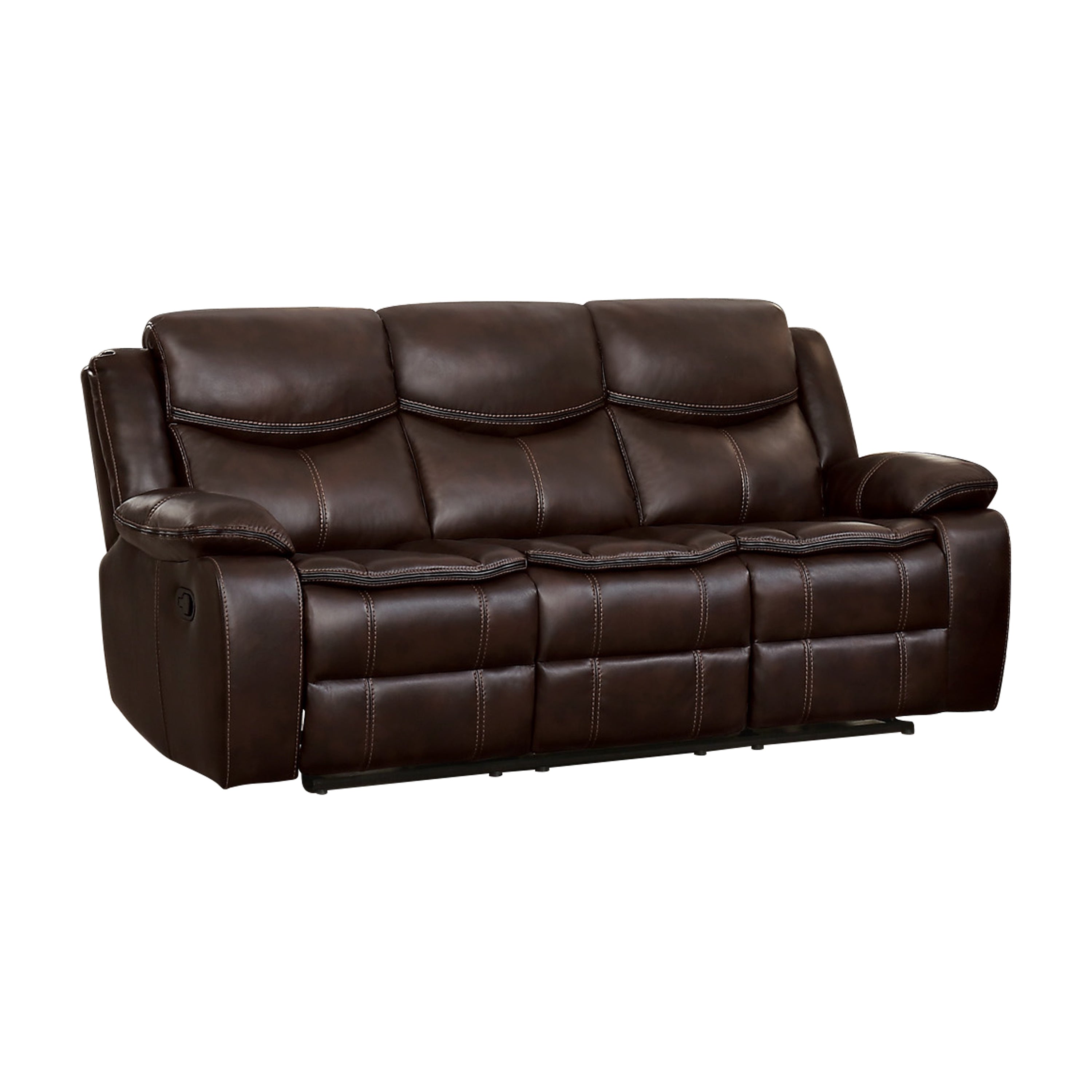 8230BRW*2 2pc Set: Sofa, Love - 8230BRW*2 - Bien Home Furniture &amp; Electronics