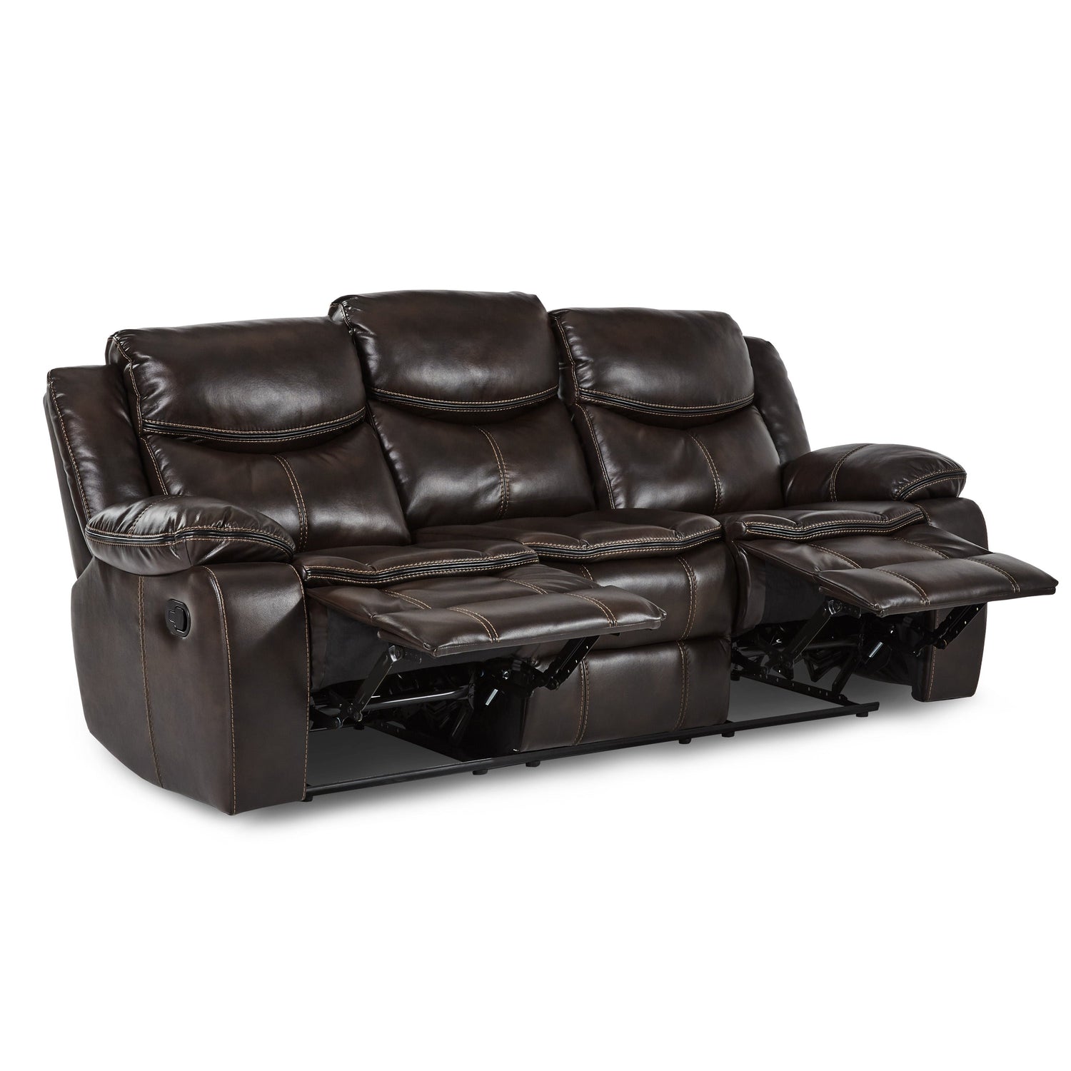 8230BRW*2 2pc Set: Sofa, Love - 8230BRW*2 - Bien Home Furniture &amp; Electronics