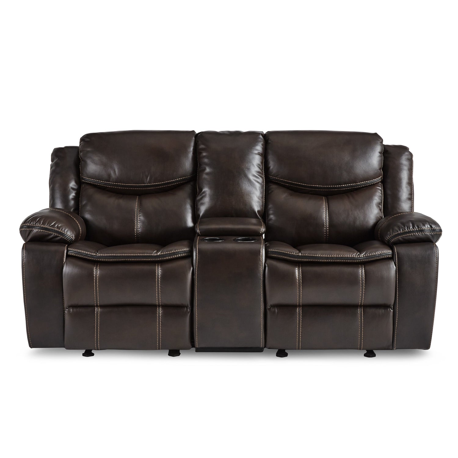 8230BRW*2 2pc Set: Sofa, Love - 8230BRW*2 - Bien Home Furniture &amp; Electronics