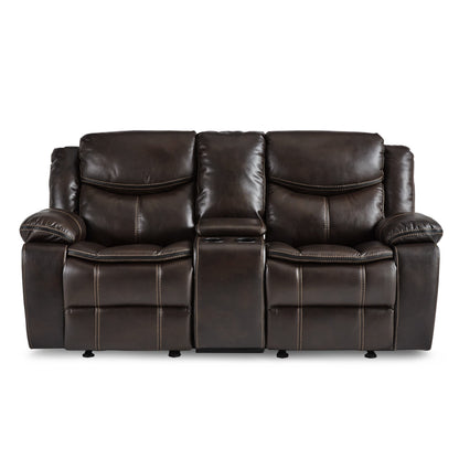 8230BRW*2 2pc Set: Sofa, Love - 8230BRW*2 - Bien Home Furniture &amp; Electronics