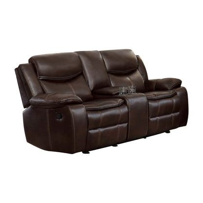 8230BRW*2 2pc Set: Sofa, Love - 8230BRW*2 - Bien Home Furniture &amp; Electronics