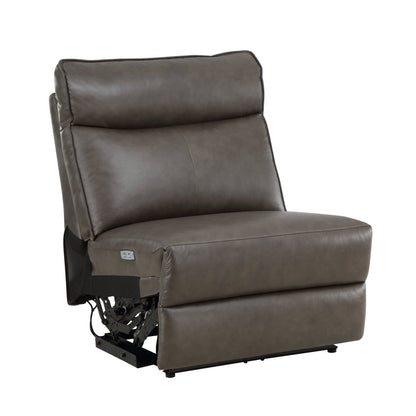 8259RFDB*6SCPWH (6)6-Piece Modular Power Reclining Sectional with Power Headrests - 8259RFDB*6SCPWH - Bien Home Furniture &amp; Electronics