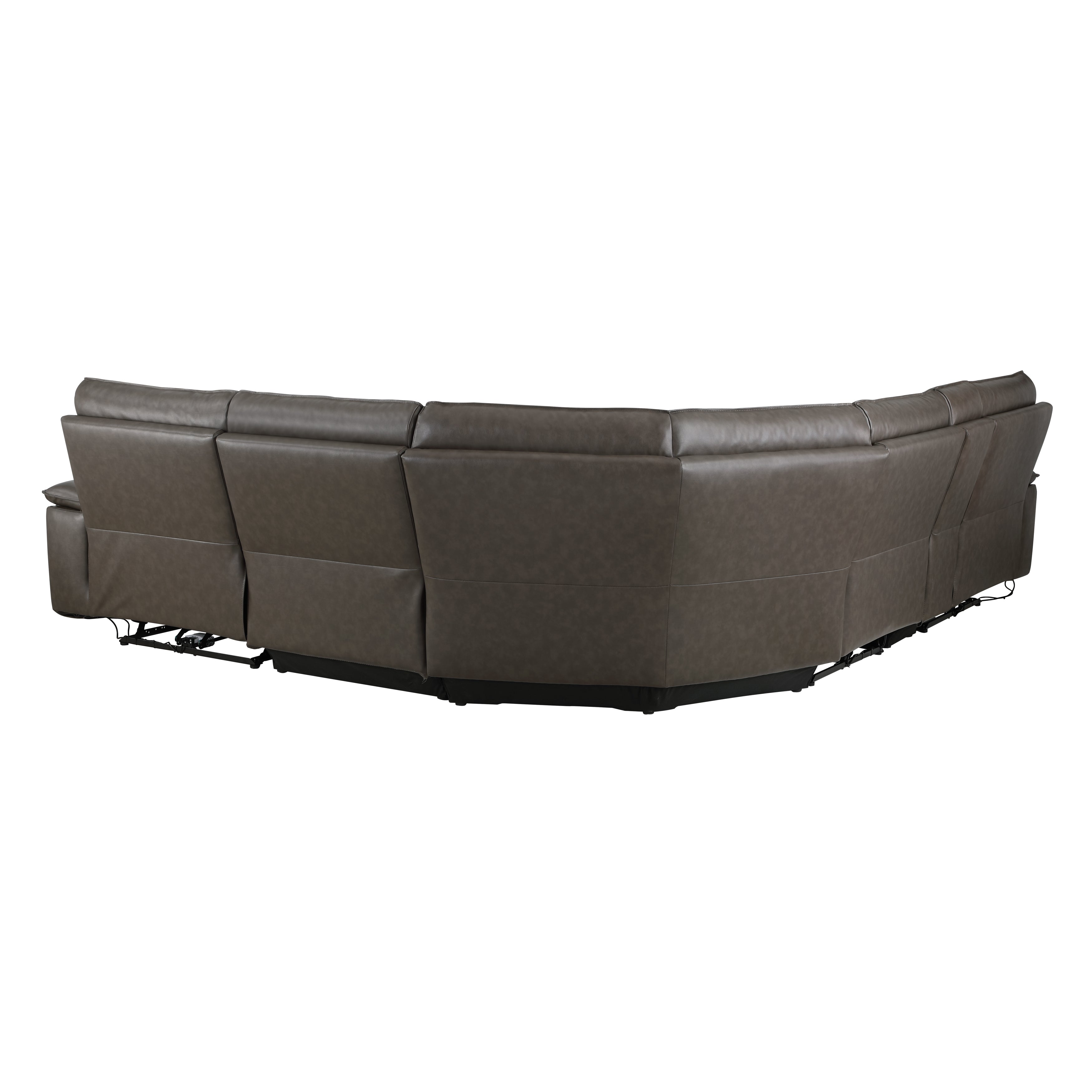 8259RFDB*6SCPWH (6)6-Piece Modular Power Reclining Sectional with Power Headrests - 8259RFDB*6SCPWH - Bien Home Furniture &amp; Electronics